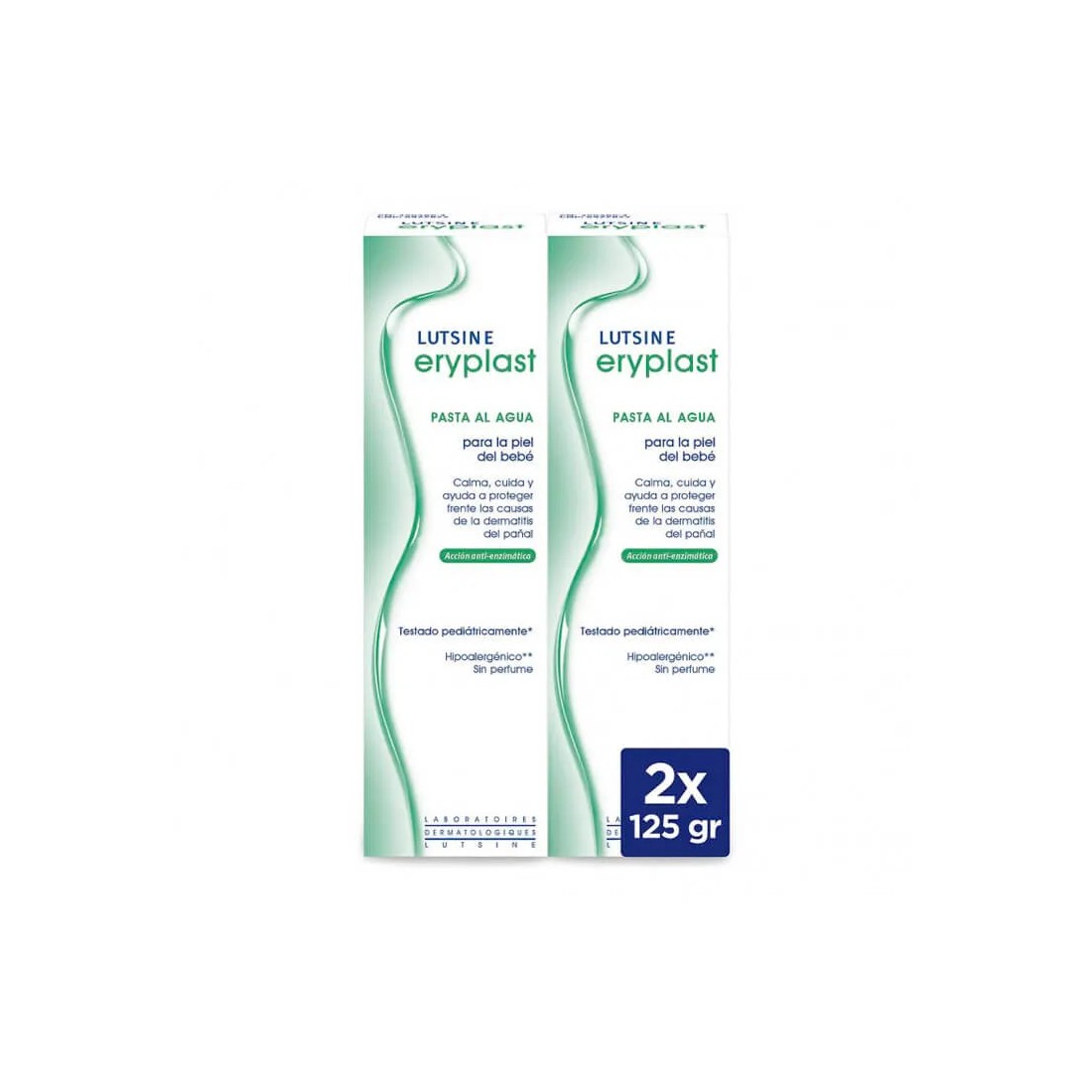 Lutsine Eryplast Pasta Al Agua 2x125 gr