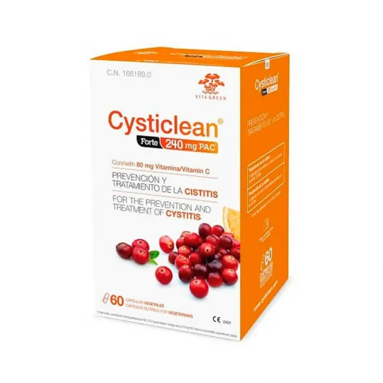 Cysticlean Forte 240 Mg 60 Capsulas