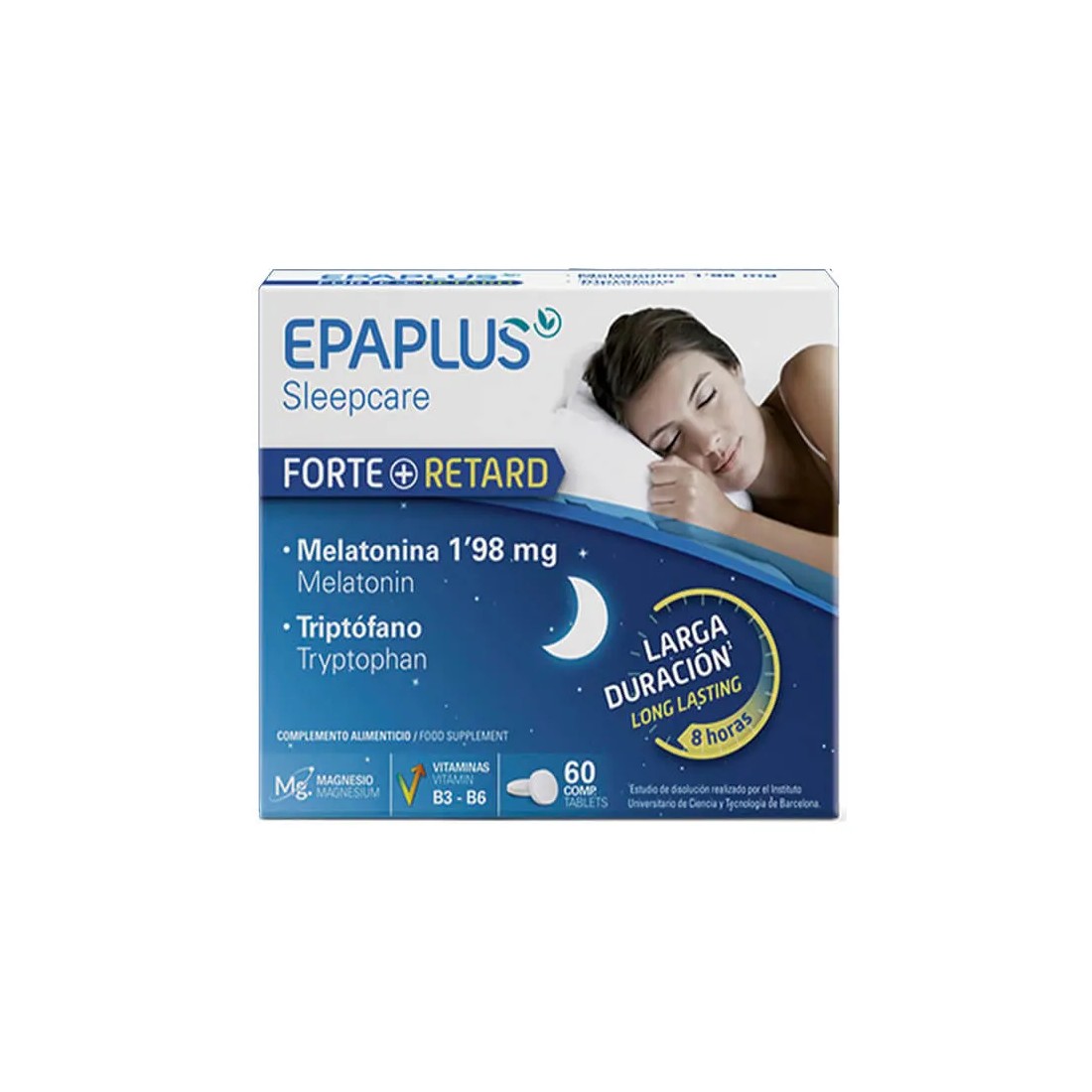 Epaplus Forte Retard 1,98 mg + Triptófano 60 Comprimidos