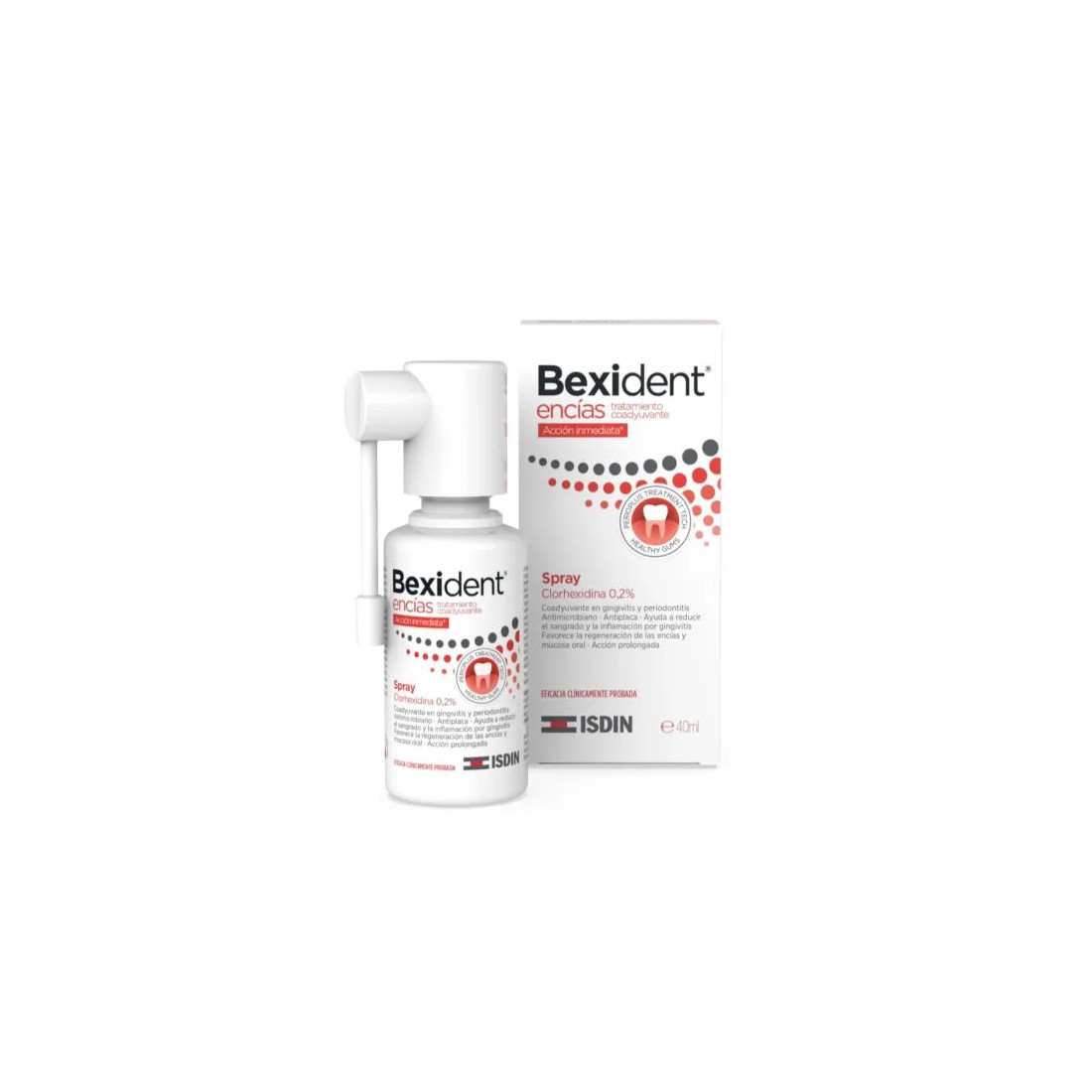 Compra ISDIN Bexident Encías Tratamiento Coadyuvante Spray 40ml al mejor precio | Más Parafarmacia