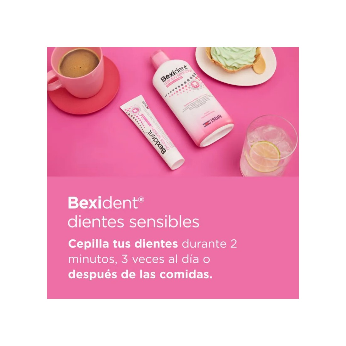 ISDIN Bexident Dientes Sensibles Dentífrico 75 ml indicaciones
