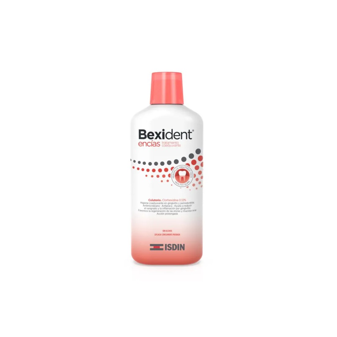 Compra ISDIN Bexident Encías Tratamiento Coadyuvante Colutorio 500ml al mejor precio | Más Parafarmacia