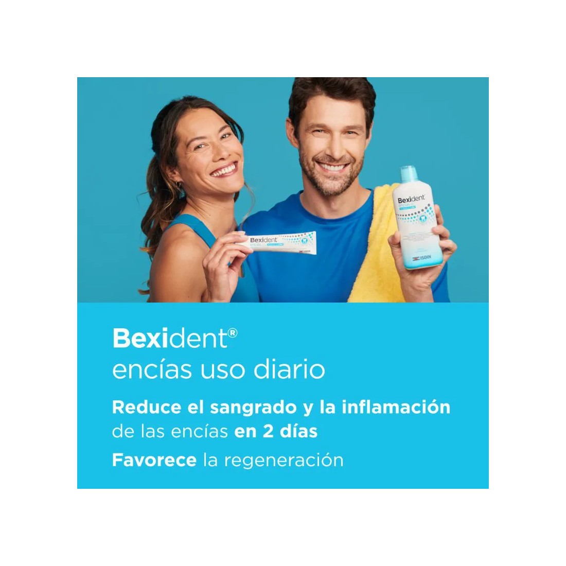 ISDIN Bexident Encias Uso Diario Colutorio Duplo 2x500Ml beneficios
