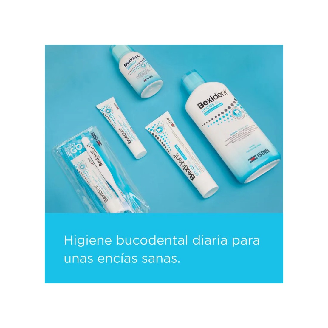 Compra ISDIN Bexident Encias Uso Diario Colutorio Duplo 2x500Ml al mejor precio | Más Parafarmacia