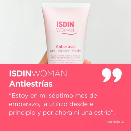 ISDIN Woman Crema Antiestrías 250 ml testimonio