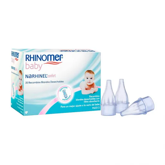 Rhinomer Narhinel Confort Baby 20 Recambios envase
