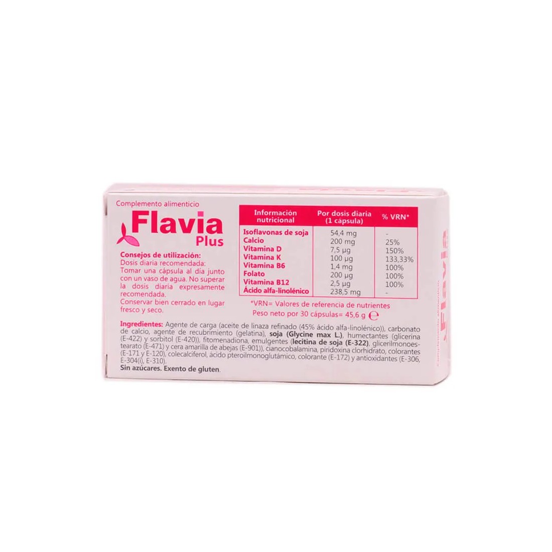 Flavia Plus 30 Capsulas indicaciones