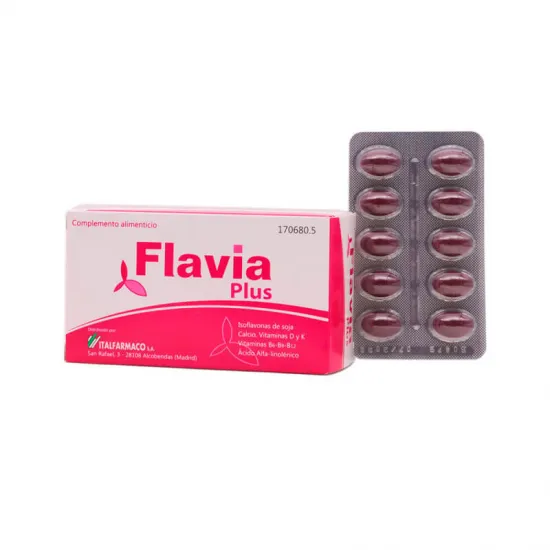 Flavia Plus 30 Capsulas contenido