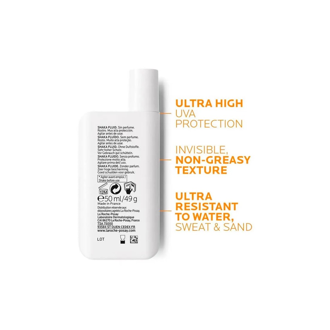 La Roche-Posay Anthelios Shaka Fluid Color SPF 50+ 50 ml indicaciones