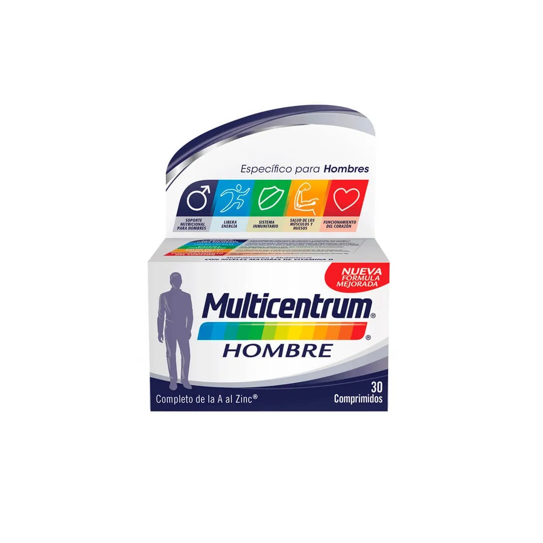Multicentrum Hombre 30 Comprimidos