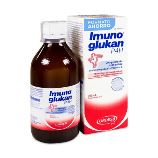 ImunoGlukan Jarabe Niños P4H 250 ml