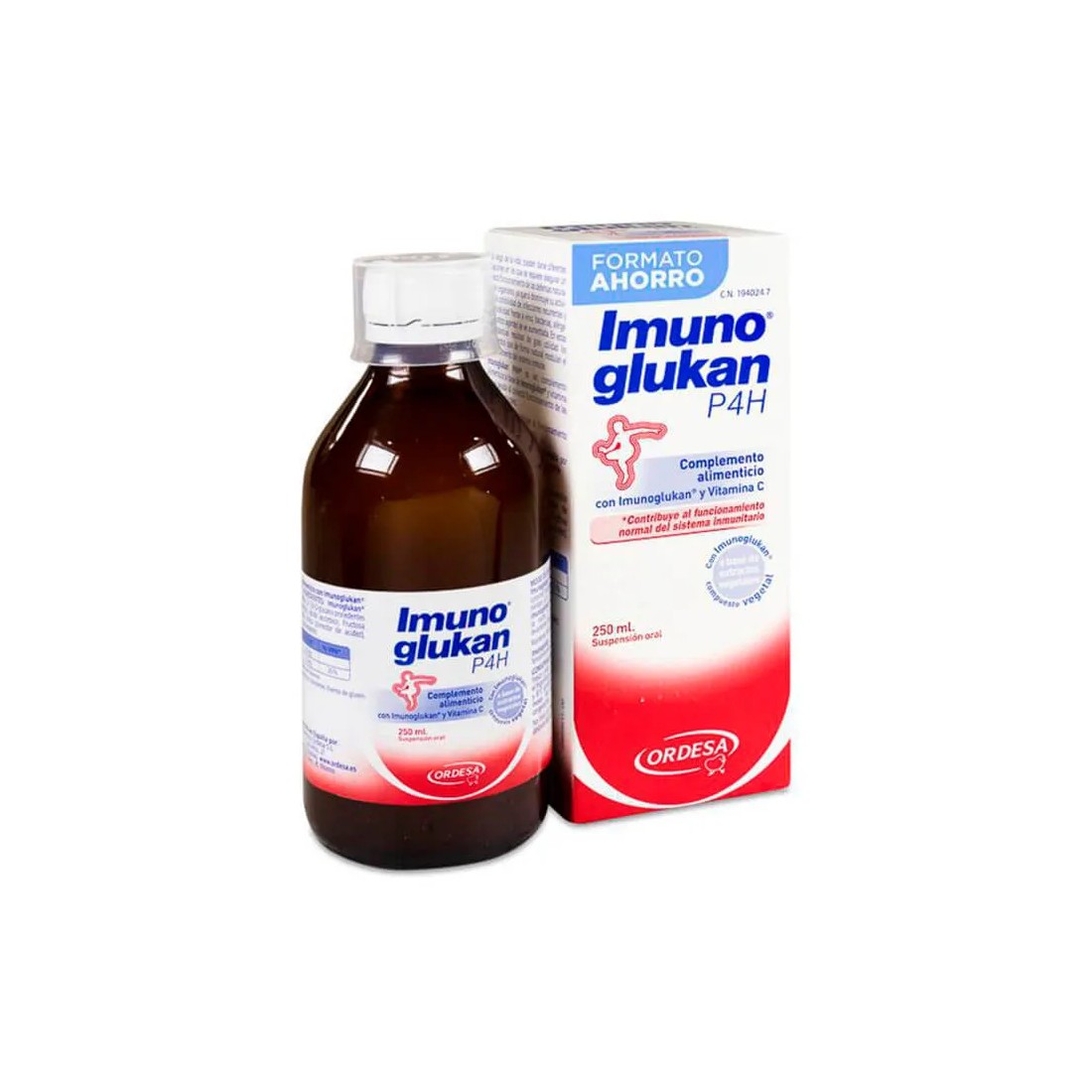 ImunoGlukan Jarabe Niños P4H 250 ml