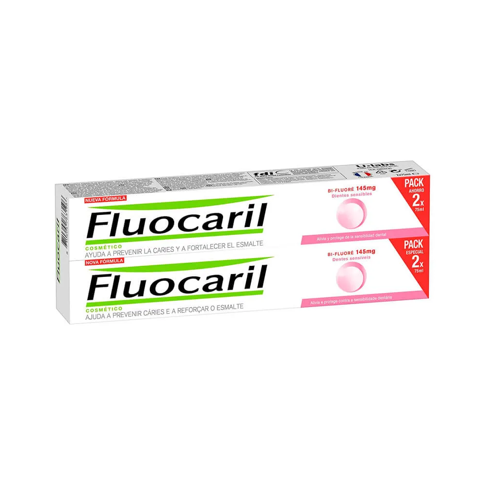 Fluocaril Blanqueador 2 X 75 ml