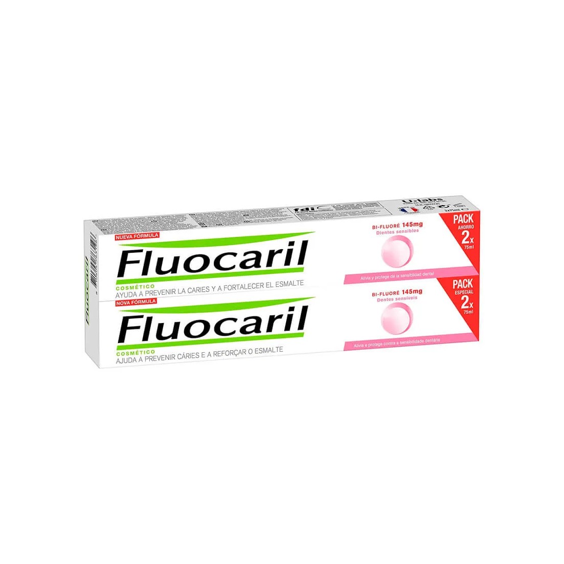 Fluocaril Blanqueador 2 X 75 ml
