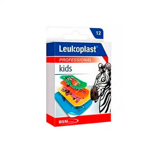 Leukoplast Kids Apósito Zoo ADH Impermeable 12 uds