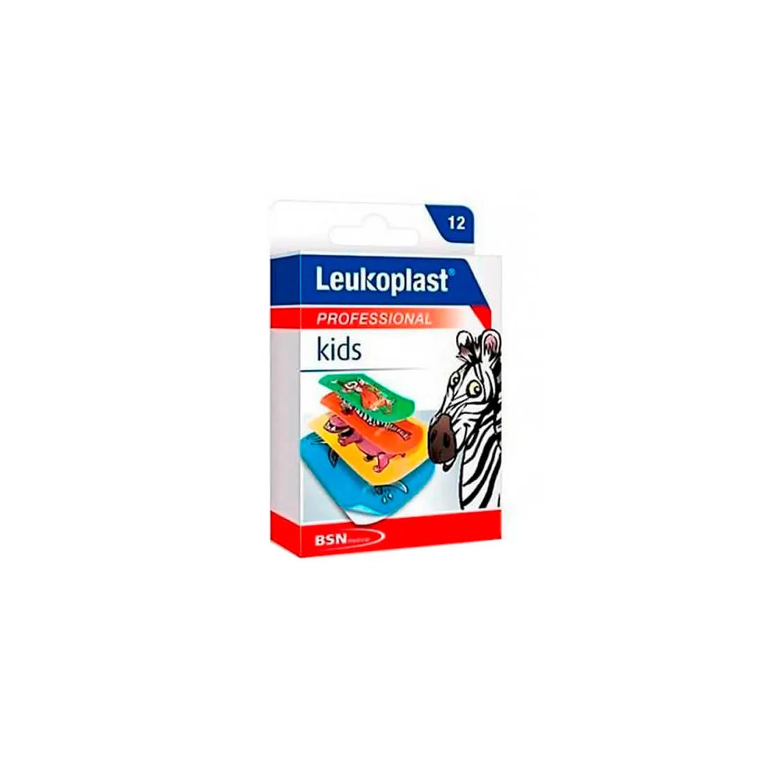 Leukoplast Kids Apósito Zoo ADH Impermeable 12 uds