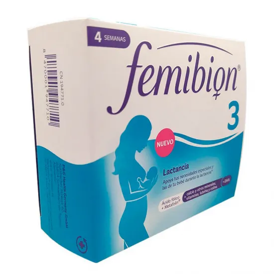 Femibion 3 Lactancia 28 uds envase