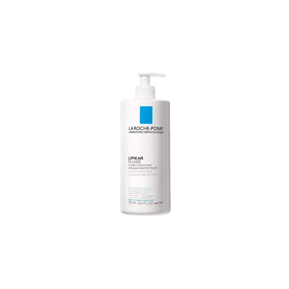 La Roche-Posay Lipikar Fluido Hidratante Calmante Protector 750 Ml
