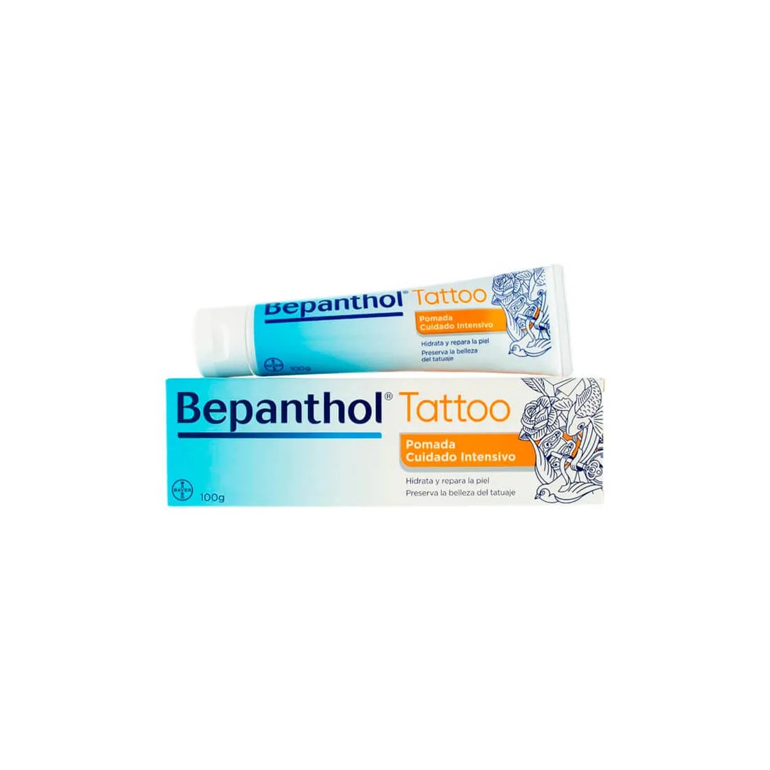 Bepanthol Pomada Protectora Tatuajes 100 gr envase