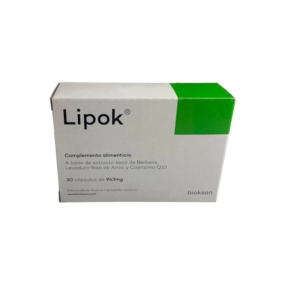 Lipok 30 Capsulas envase