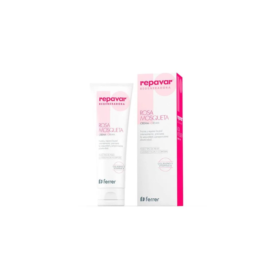 Repavar Rosa Mosqueta Crema 125 ml