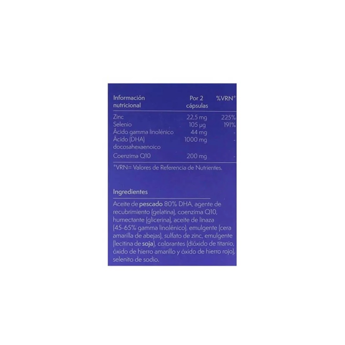 Seidiferty 60 Capsulas ingredientes