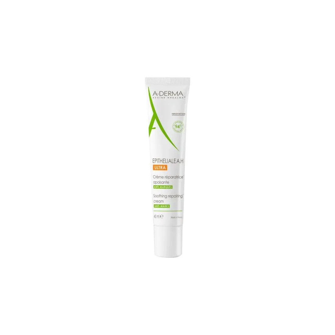 Aderma Epitheliale A.H. Ultra Crema Reparadora Calmante 40 ml envase
