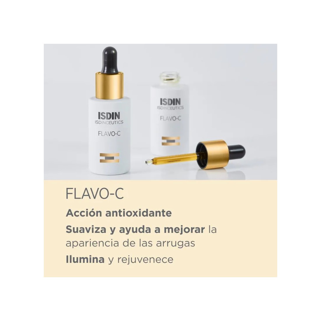 Isdin Isdinceutics Flavo-C Serum 30 Ml beneficios