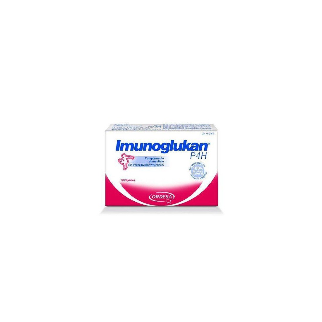 Compra Imunoglukan P4H 30 Capsulas al mejor precio | Más Parafarmacia