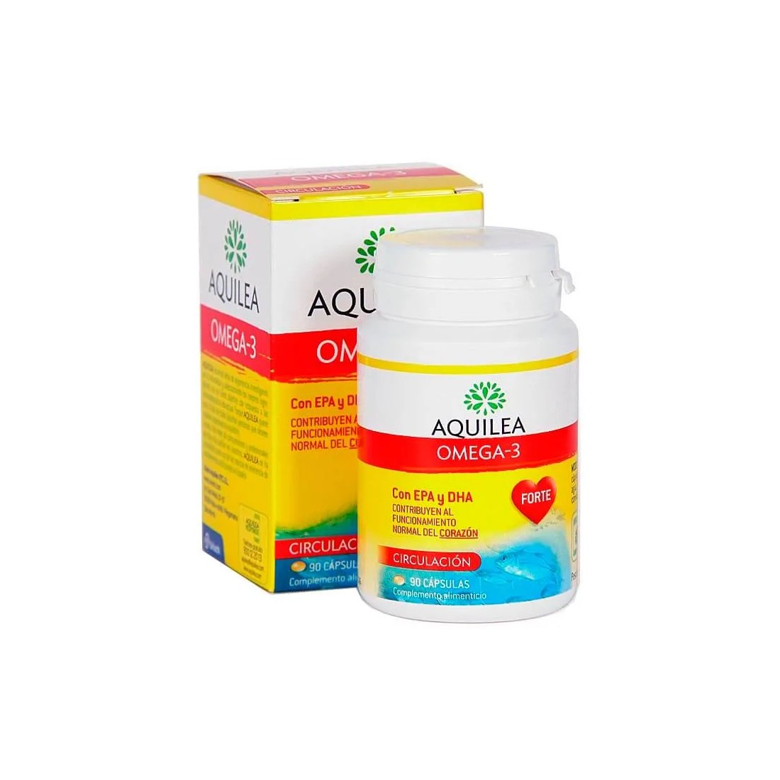 Aquilea Omega-3 90 Capsulas envase