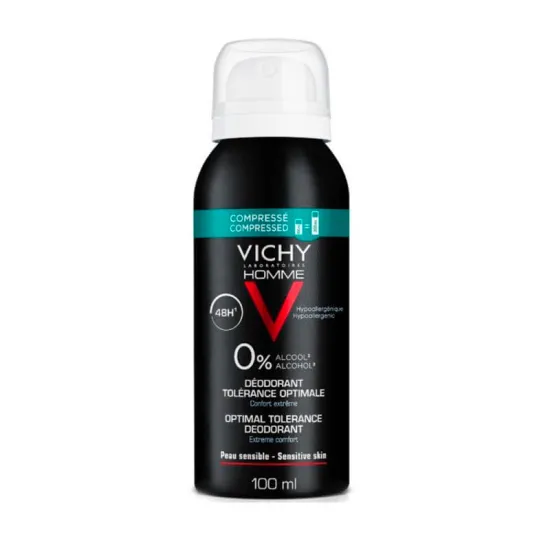 Vichy Homme Desodorante Tolerancia Óptima 48H 100 ml