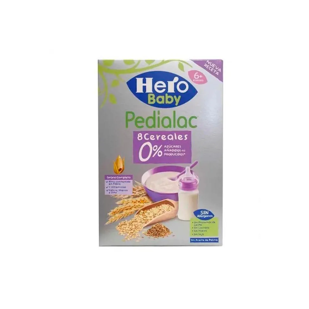 Hero Pedialac 8 Cereales 0% Azucares 340 gr