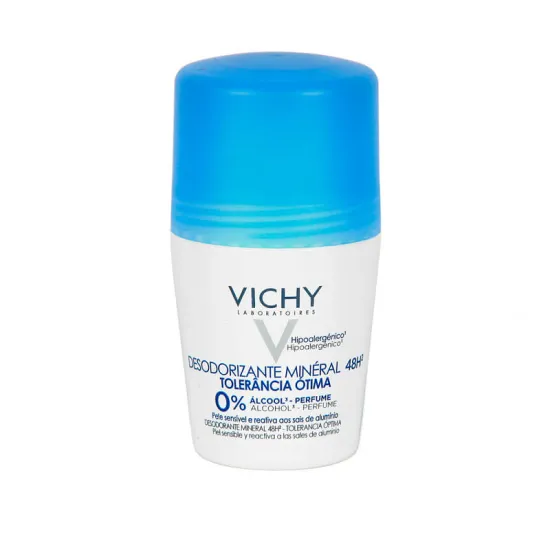 Vichy Desodorante Roll-On Mineral Sin Alcohol 48H 50 ml