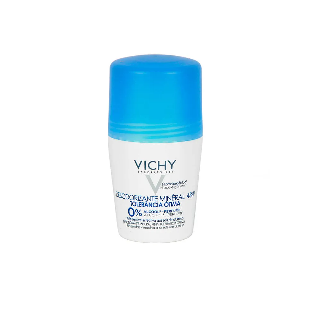 Vichy Desodorante Roll-On Mineral Sin Alcohol 48H 50 ml