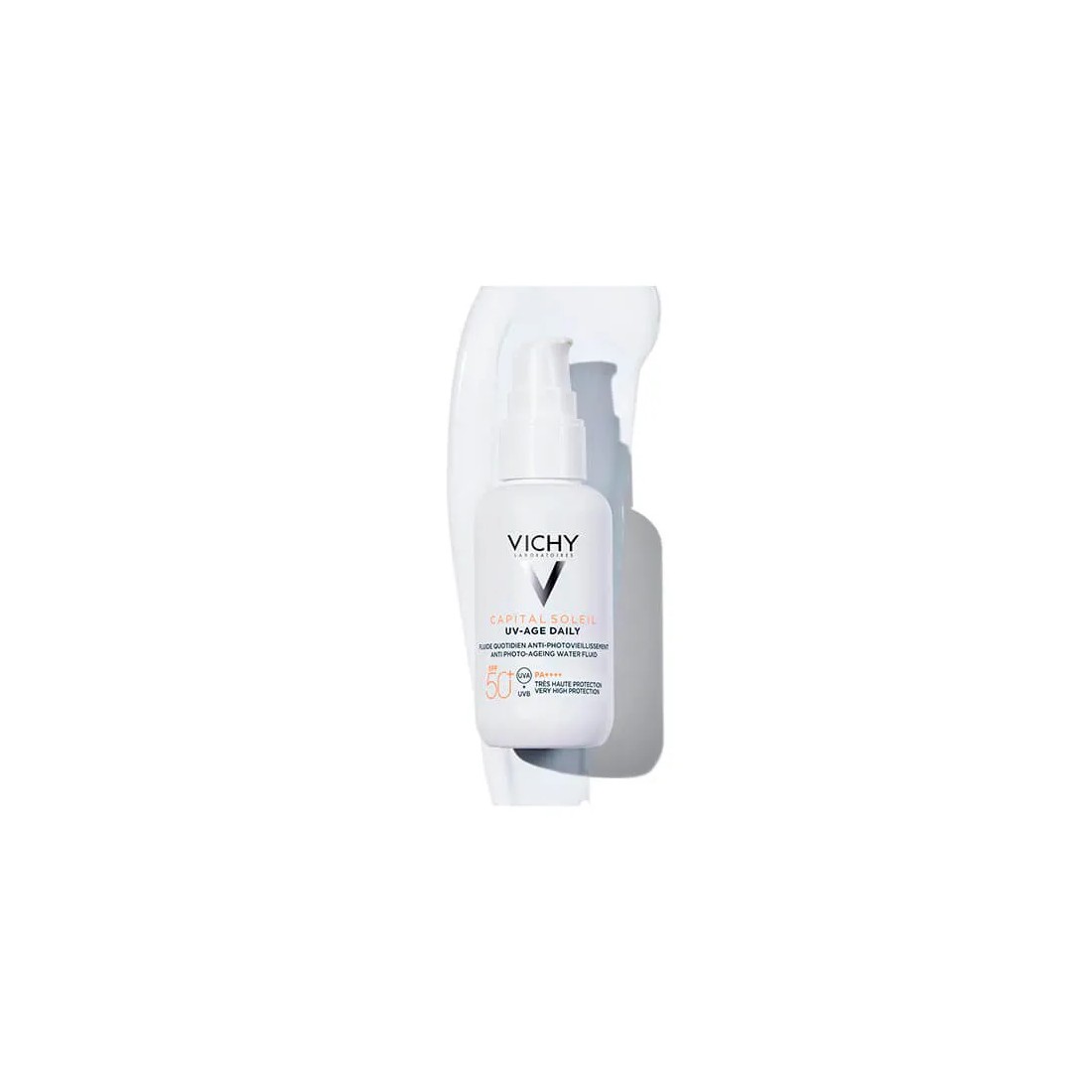 Vichy Capital Soleil UV-Age Daily Water Fluid Spf50+ 40 ml textura