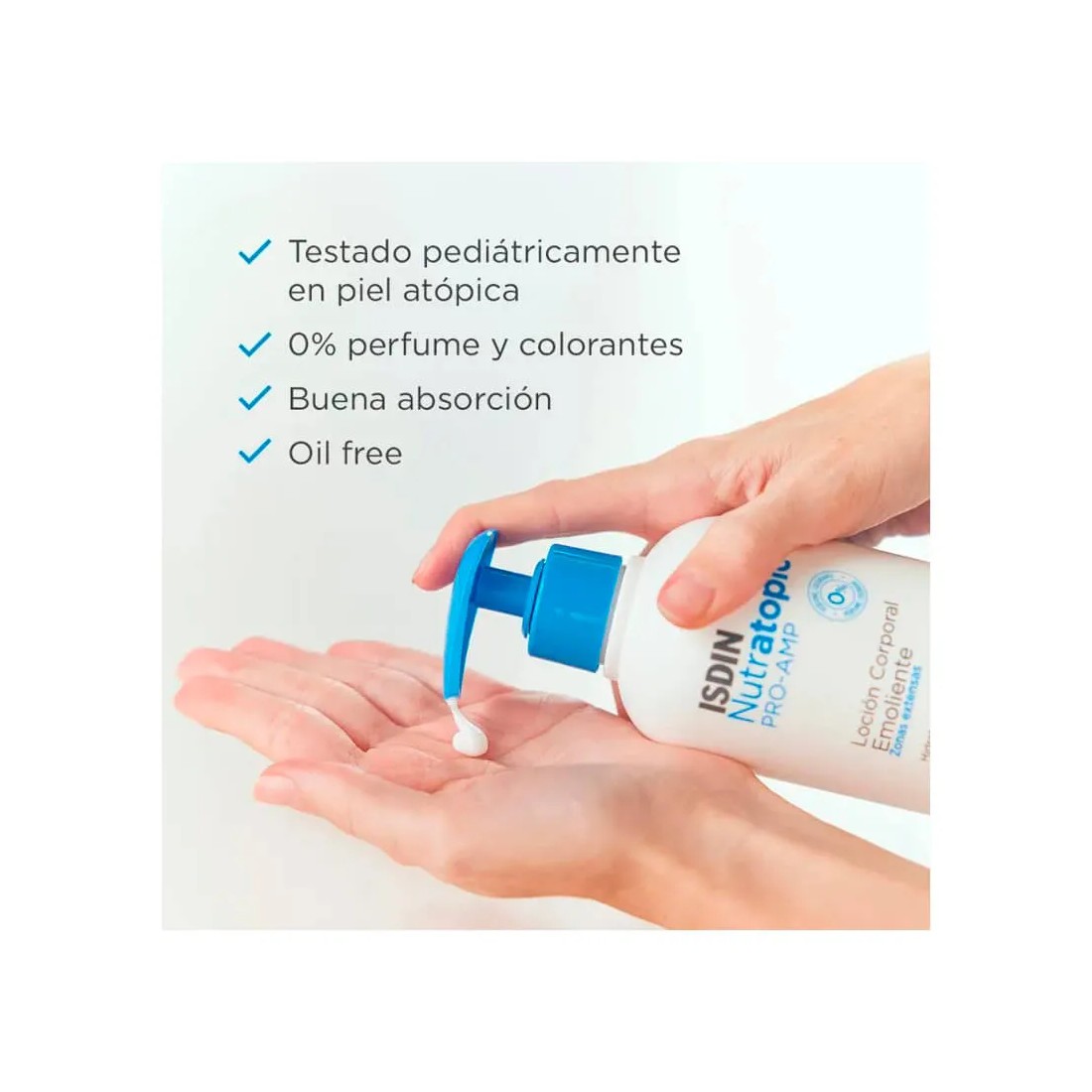 Isdin Nutratopic Loción 400 ml uso
