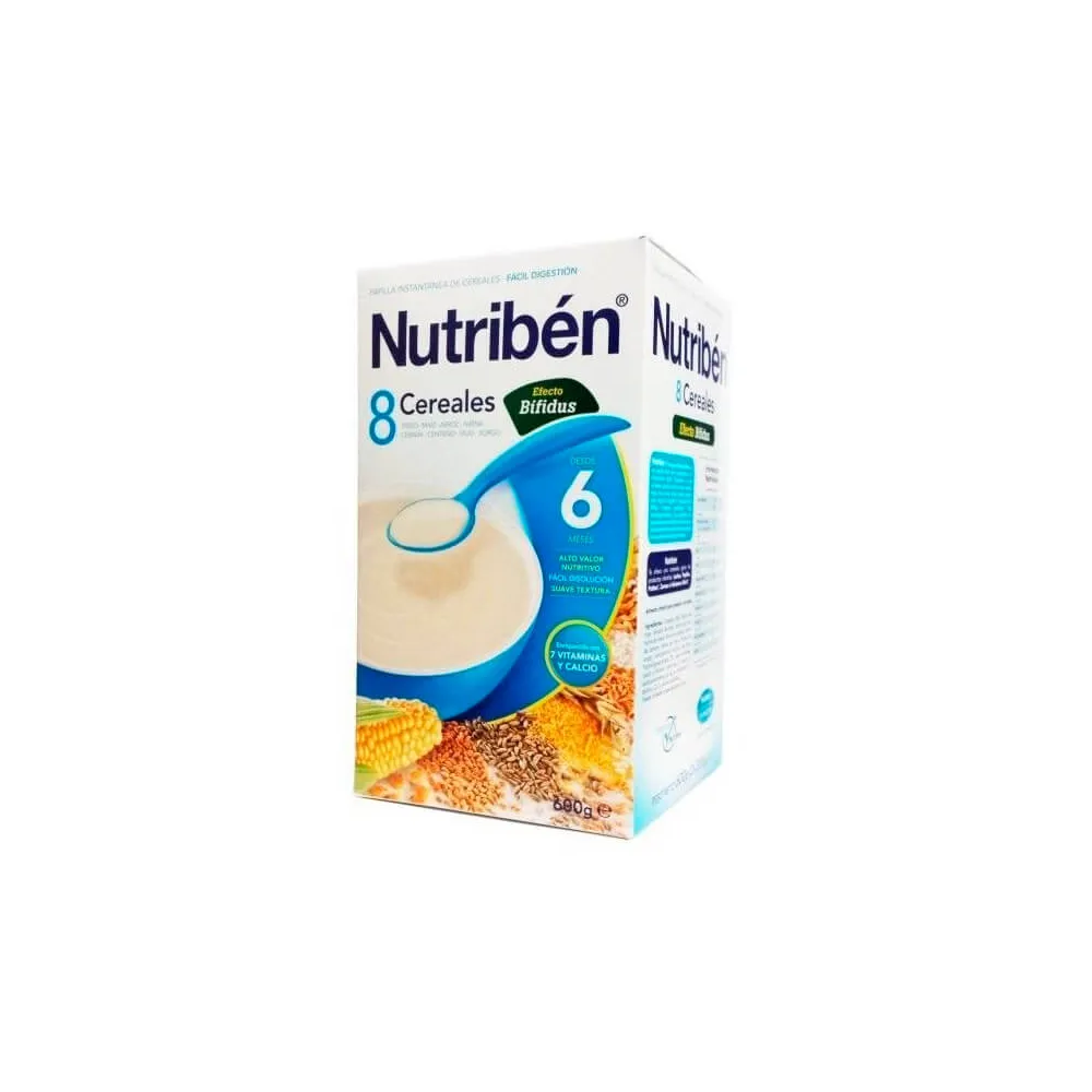 MasParafarmacia: Comprar Nutriben 8 Cereales 600 gr