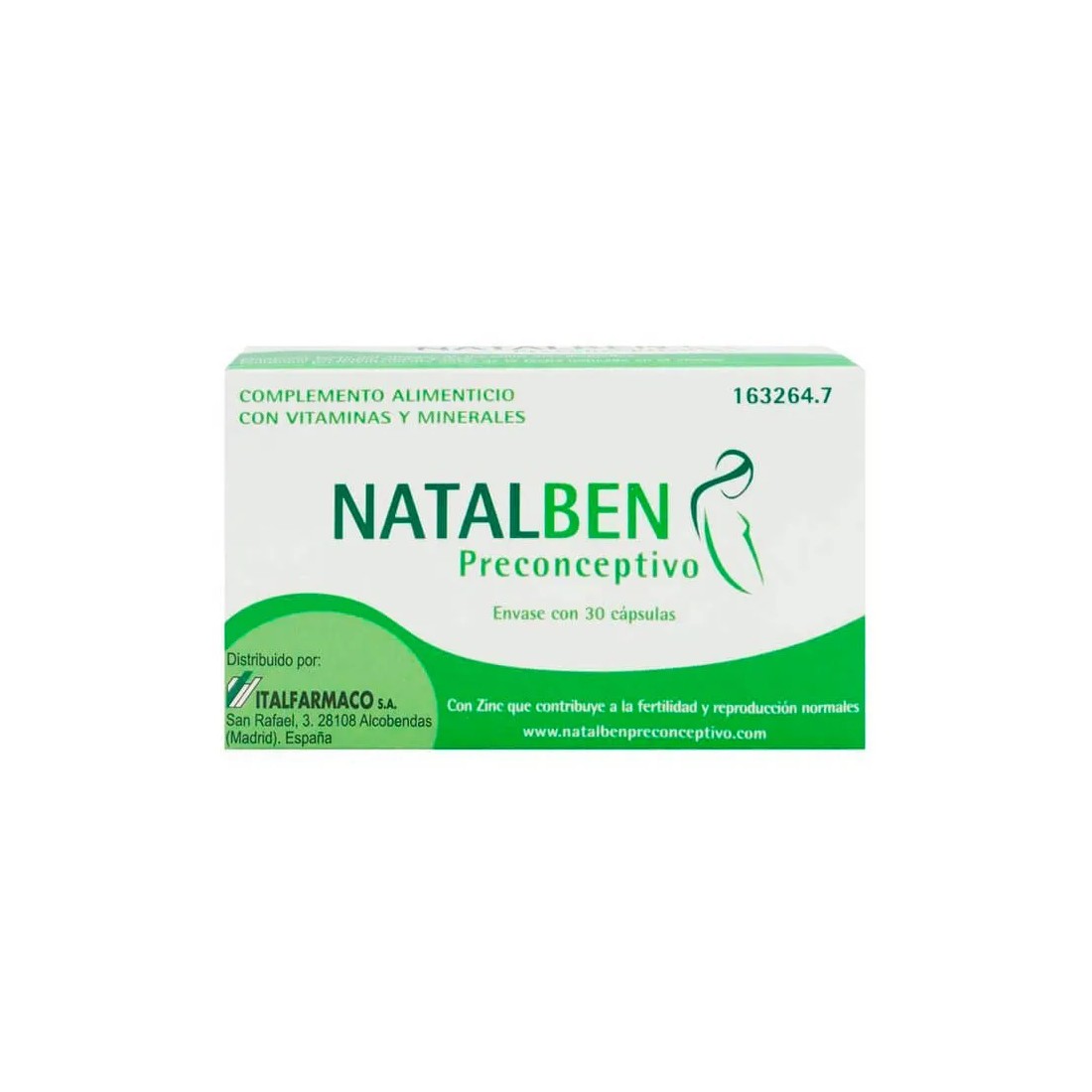 Natalben Preconceptivo 30 Capsulas