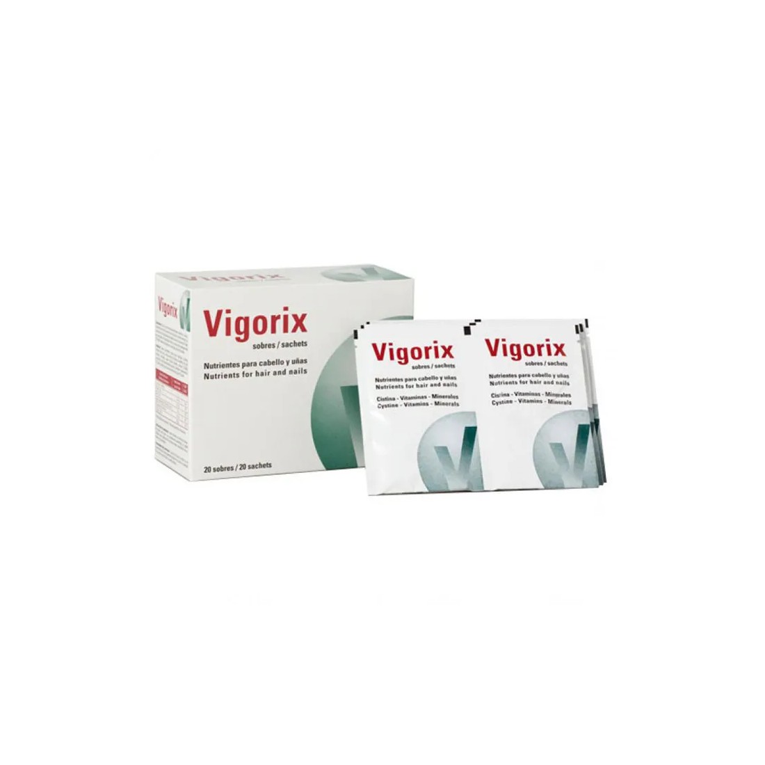 Vigorix 20 Sobres monodosis contenido