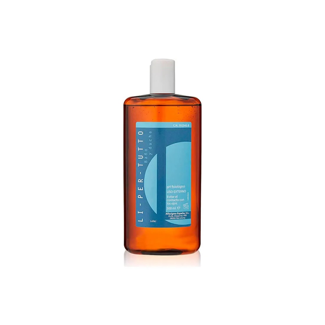 Liper-Tutto baño y ducha 500 ml envase
