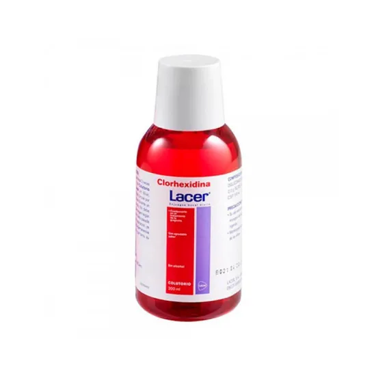 Lacer Clorhexidina Colutorio 200 ml rojo