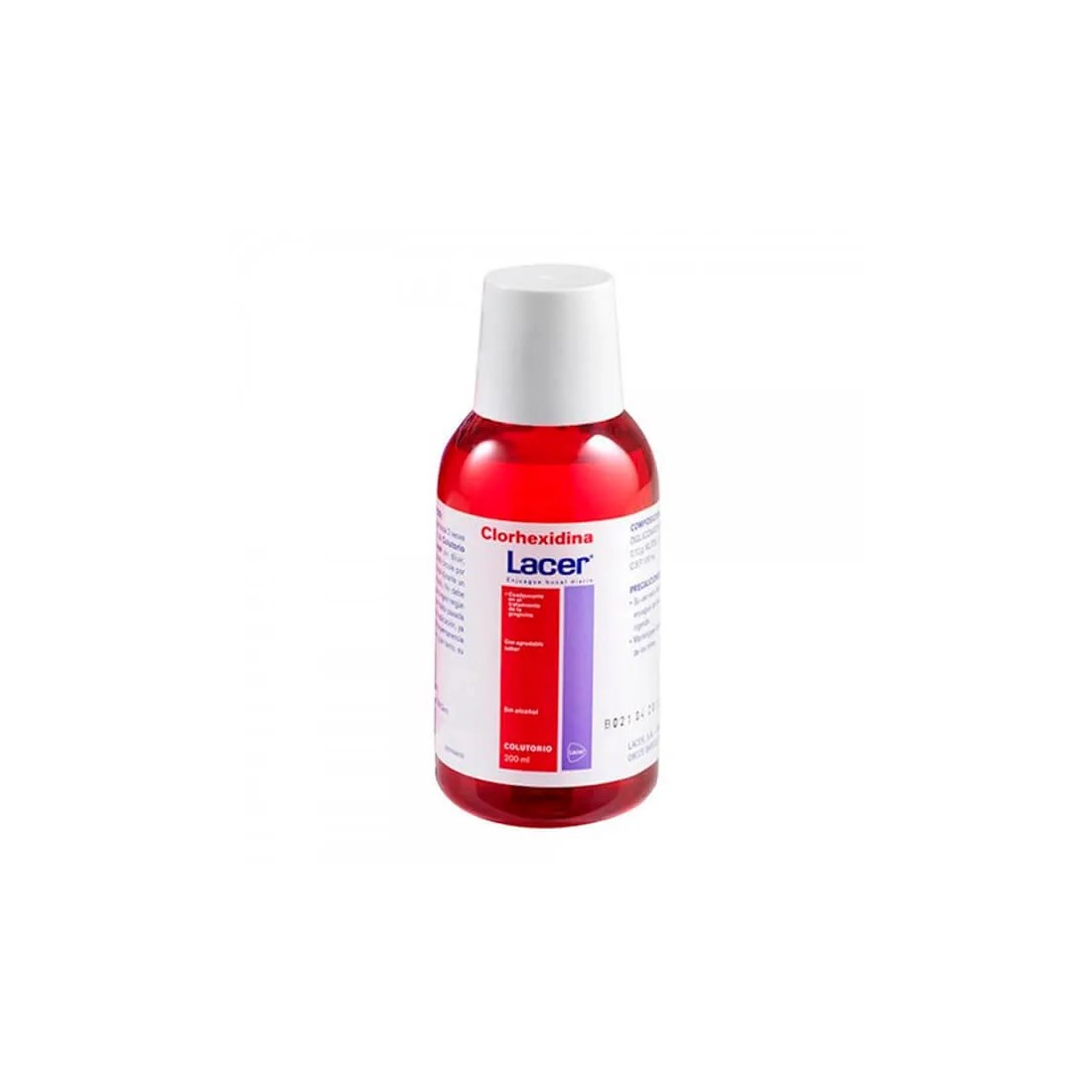 Lacer Clorhexidina Colutorio 200 ml rojo