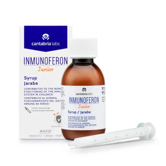 Inmunoferon Junior Jarabe 150 ml contenido