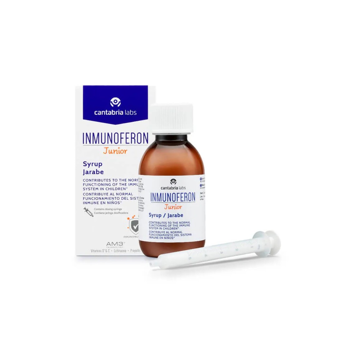 Inmunoferon Junior Jarabe 150 ml contenido