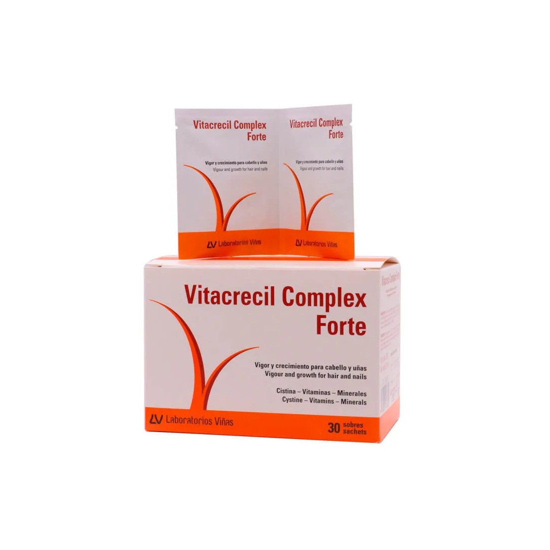 Vitacrecil Complex Forte 30 Sobres contenido