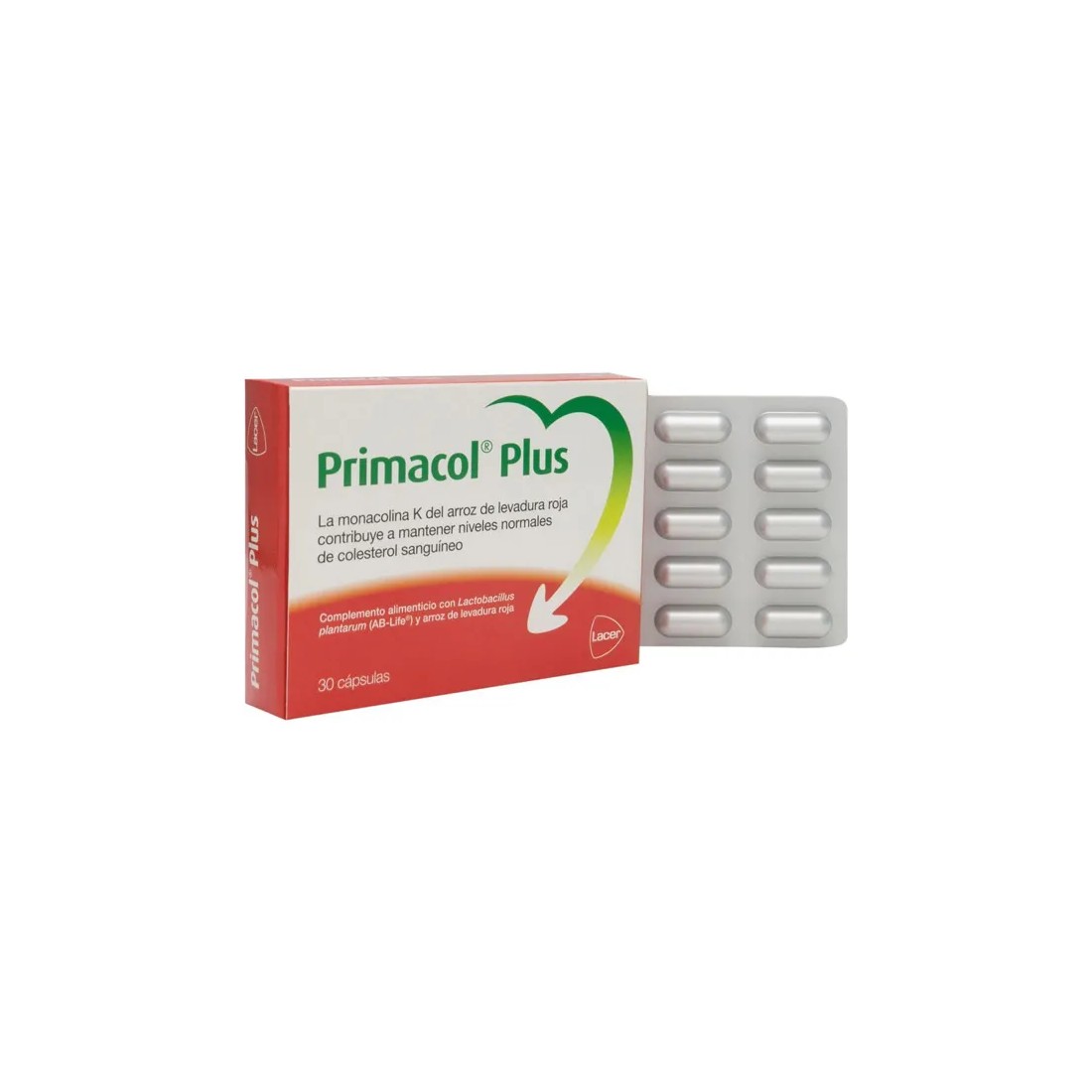 Primacol Plus 30 Capsulas contenido