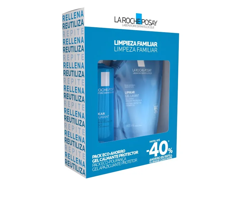 Compra La Roche Posay Pack Eco-Ahorro Lipikar Gel Lavant 400Ml +